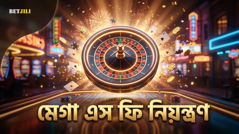 মেগা এস খেলার ফি ও বাজির সঠিক নিয়ন্ত্রণ দেখায়