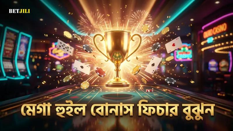 মেগা হুইল খেলার সময় বোনাস ফিচার সম্পর্কে সঠিক ধারণা নিন